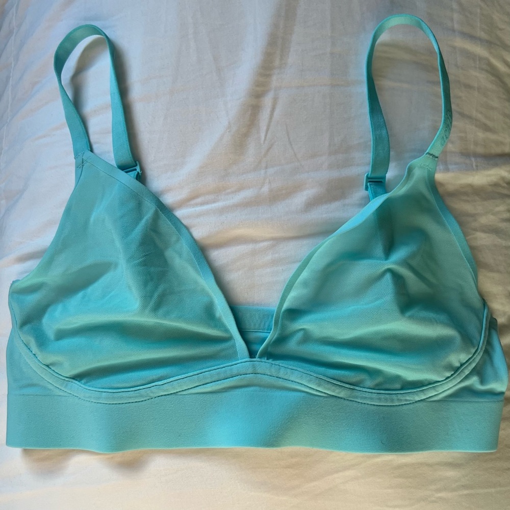 Smoothez by Aerie Mesh Triangle Bralette (discontinued colorway)